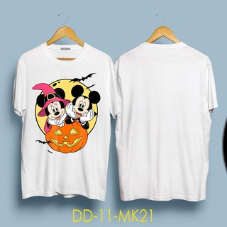 Áo Thun Chuột Disney Mickey T and Minnie Halloween