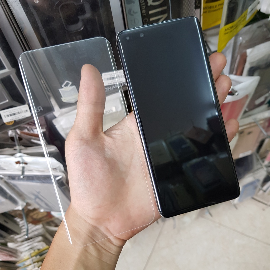 Kính cường lực Full màn Keo UV Huawei P30 Pro / P40 pro / Mate 20 pro / Mate 30 pro / Mate 40 / Mate 40 pro keo nước