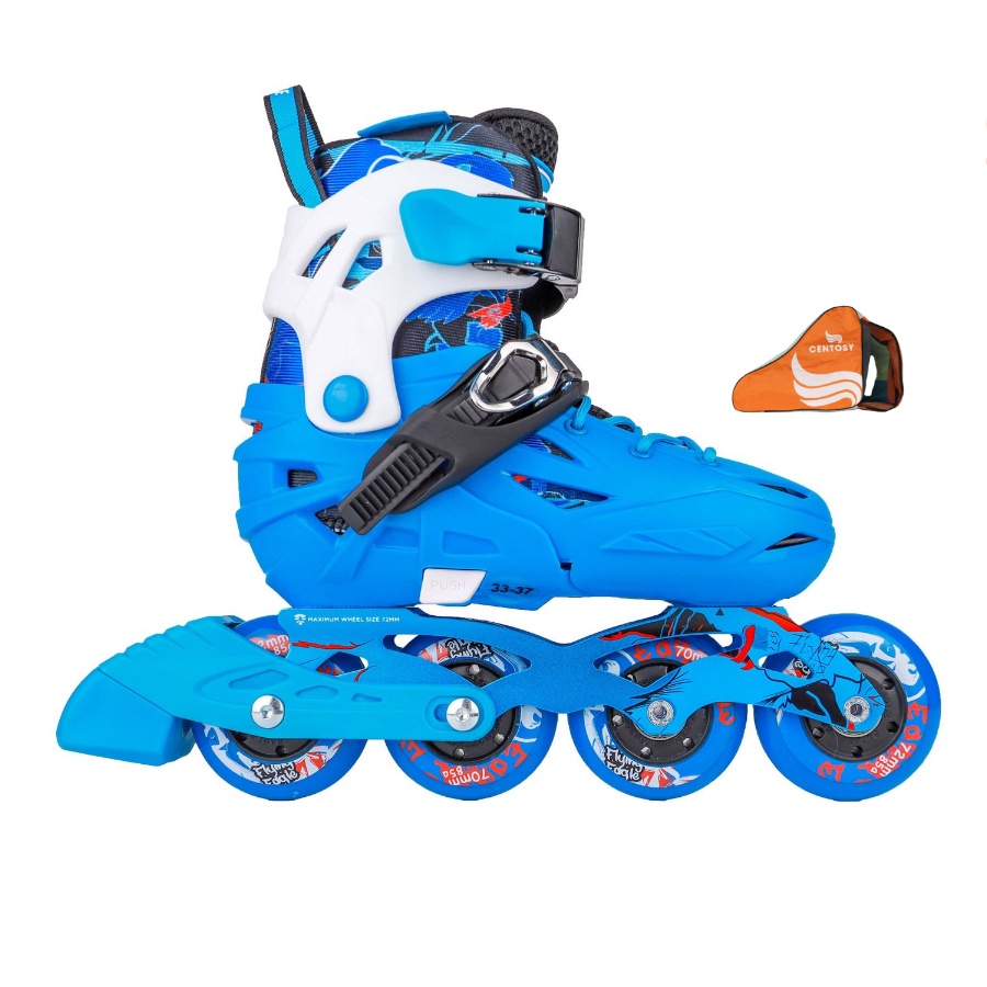 Giày trượt patin trẻ em Centosy Flying S5S+ bản 2020 bánh cao su đặc