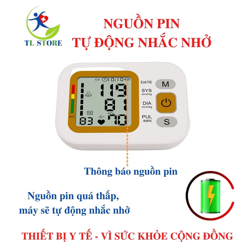 Máy đo huyết áp điện tử thông minh đa năng chính hãng JZIKI