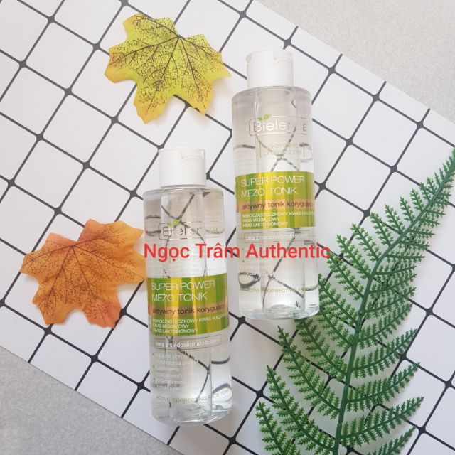 Nước hoa hồng Bielenda Super Power Mezo Tonic