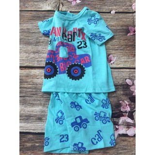 Bộ cotton co giãn 4 chiều cho bé trai