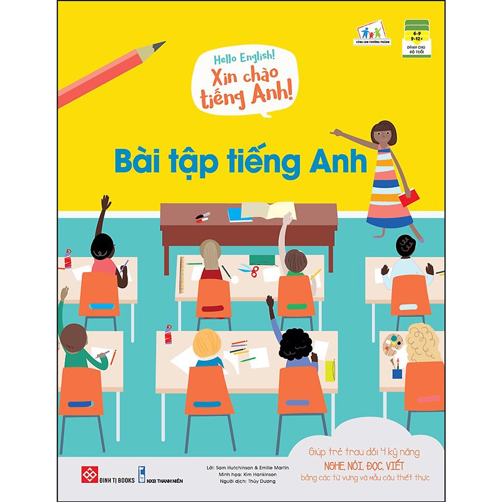 Sách - Hello English! - Xin Chào Tiếng Anh! - Bài Tập Tiếng Anh