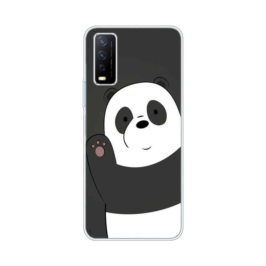 Ốp silicon Mềm In Hình Gấu We Bare Bears Cho Vivo Y85 V9 Pro V11 Pro V17 Pro Y12S Y20S Y20 Y17