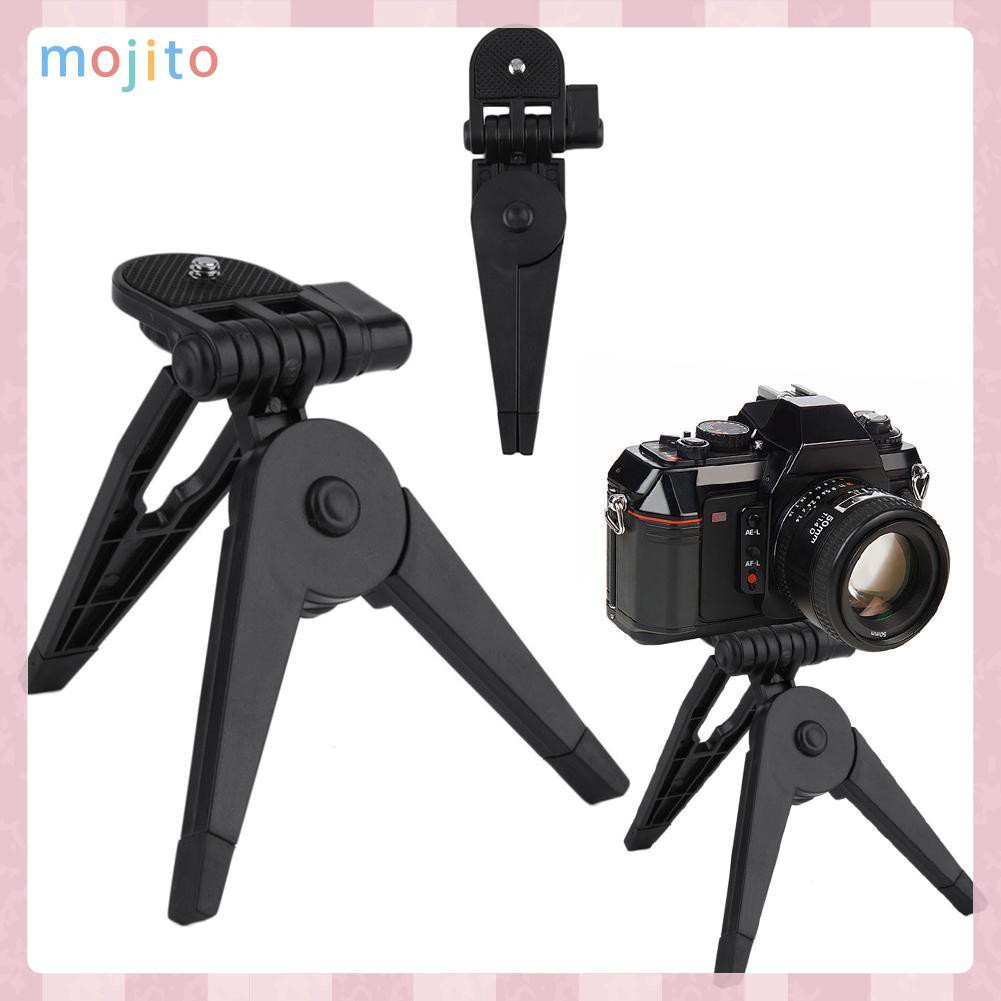 MOJITO Portable Folding Plastic Tripod Stand Hand Grip for 1/4&quot; SLR Sport Camera