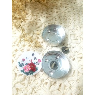 Đế nhôm và Bấc  làm nến Tealight