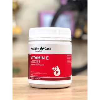 Viên uống vitamin e úc healthy thy care 500iu