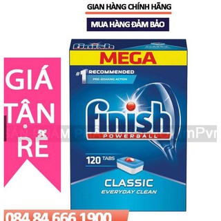 Viên rửa bát Finish Classic 120 viên