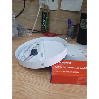 Đèn LED Panel ốp trần nổi tròn NANOCO 12w,18W,24w