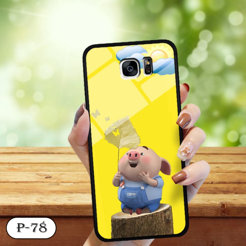 Ốp lưng kính 3D Samsung Galaxy S7/ S7 Edge-cute