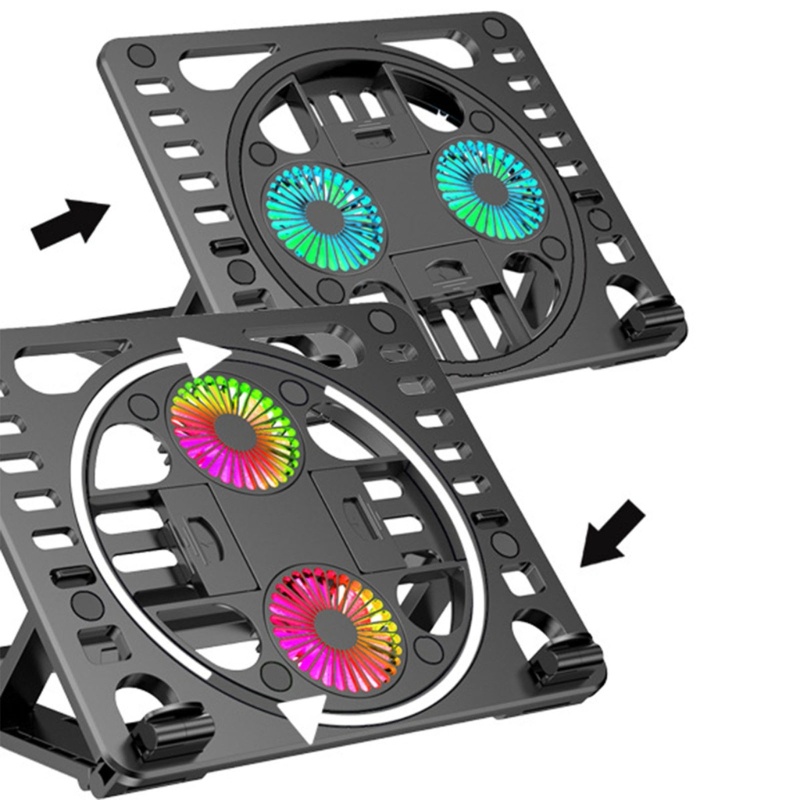 Giá Đỡ Laptop / Notebook / Điện Thoại Tản Nhiệt Yên Tĩnh Có Thể Gập Lại