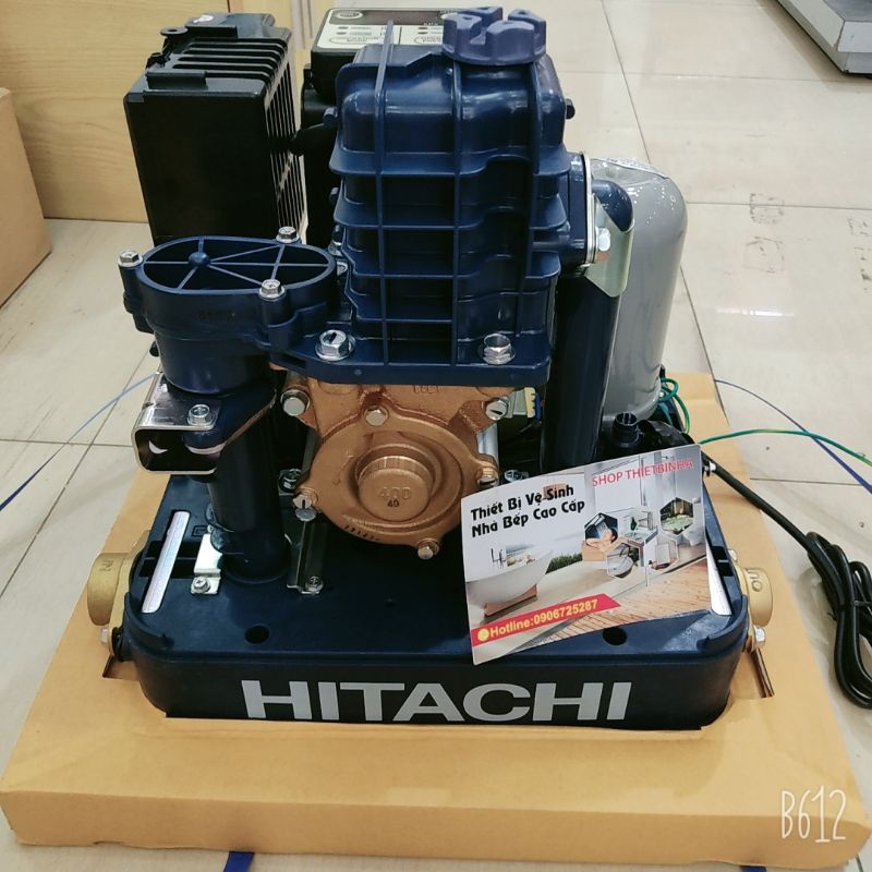 Máy bơm nước tăng áp Hitachi WM-P400GX-SPV-Inverter, bảo hành 3 năm