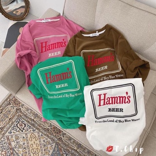 Áo font dáng rộng giấu quần Hamm's