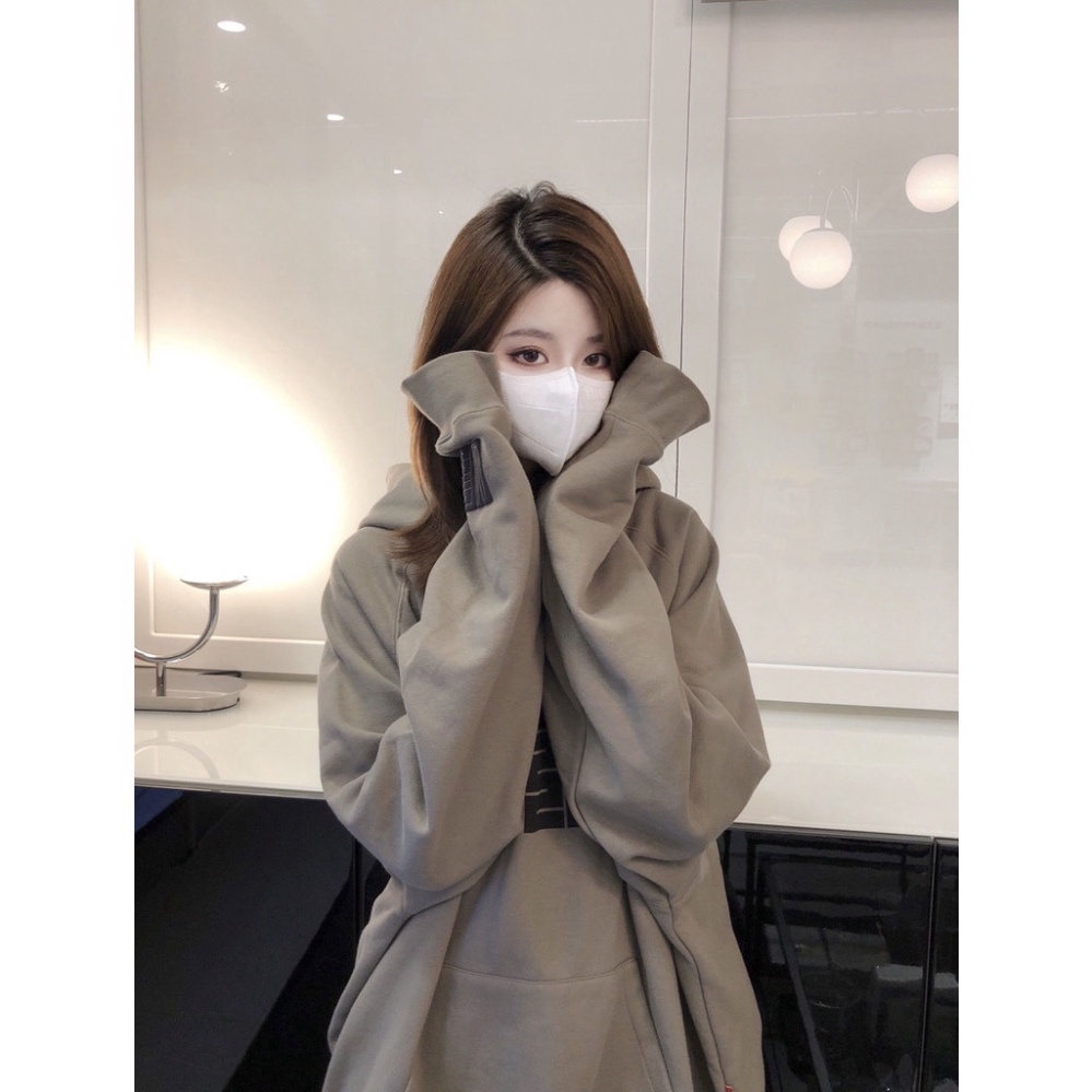 (có sẵn+Video) Áo Hoodie form rộng chữ thập mũ 2 lớp vải lót lông cực xinh | BigBuy360 - bigbuy360.vn