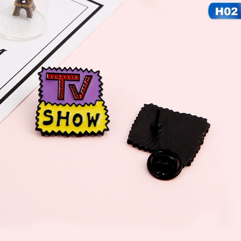Sale 73% Ghim cài áo hình băng video ngộ nghĩnh chất liệu hợp kim cho nữ,Giá gốc 31000đ - 1H88