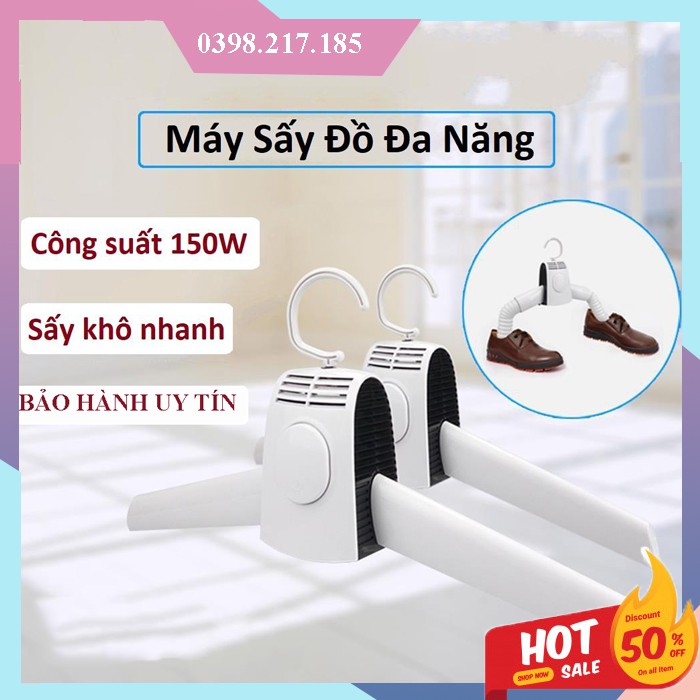 Máy Sấy Khô Quần Áo, Máy Sấy Quần Áo Dạng Móc Treo Làm Khô Nhanh Khử Mùi Hôi - HÀNG TỐT, GIÁ RẺ, BẢO HÀNH UY TÍN.