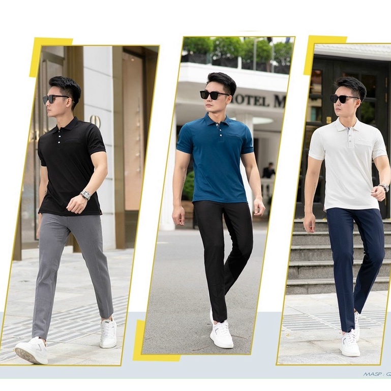 HÀNG VNXK - Quần tây SLIMFIT lưng thun from dáng cực chuẩn - màu chuẩn men