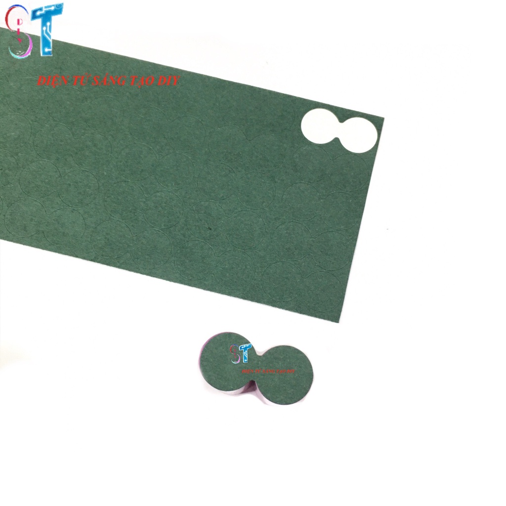 Miếng Dán Bảo Vệ Cực Âm 2 Cell Pin 18650