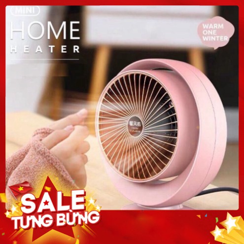 [FREE SHIP] Quạt Sưởi Mini Để Bàn  Mẫu Mới Làm Ấm Bằng Tia Hồng Ngoại  Dùng Cho Văn Phòng / Gia Đình