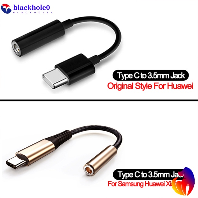 Dây cáp chuyển đổi âm thanh tai nghe USB Type C sang 3.5mm tiện dụng cho Xiaomi Samsung Huawei