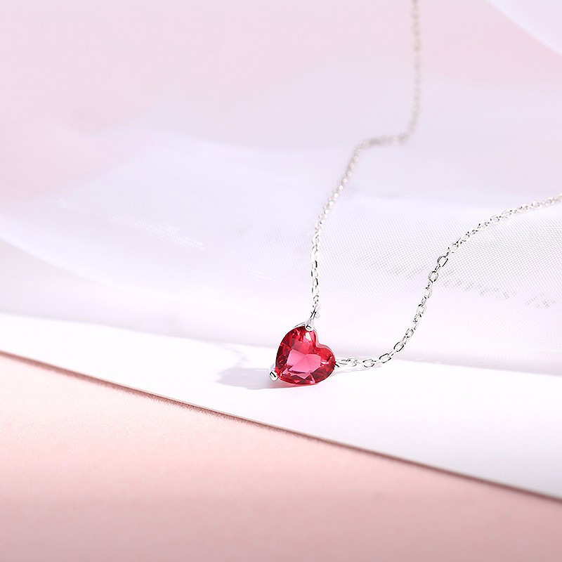 Vòng cổ MANYUE hợp kim mặt hình trái tim xinh xắn thời trang cho nữ