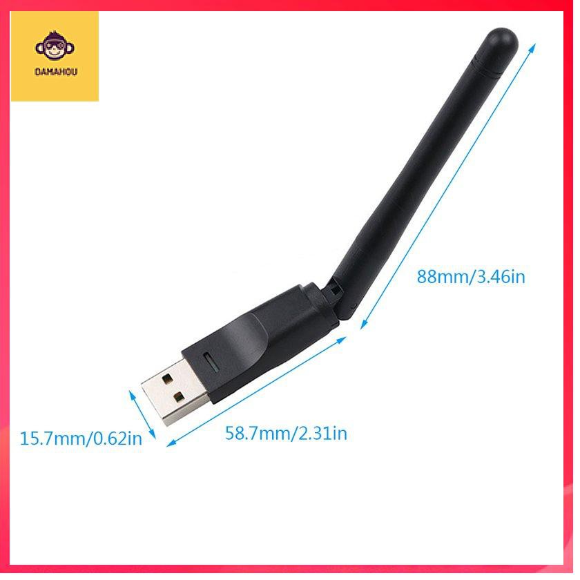 Usb Wifi Antenna Mtk7601 Card mạng không dây Usb 2.0 150mbps Lan Adapter | BigBuy360 - bigbuy360.vn