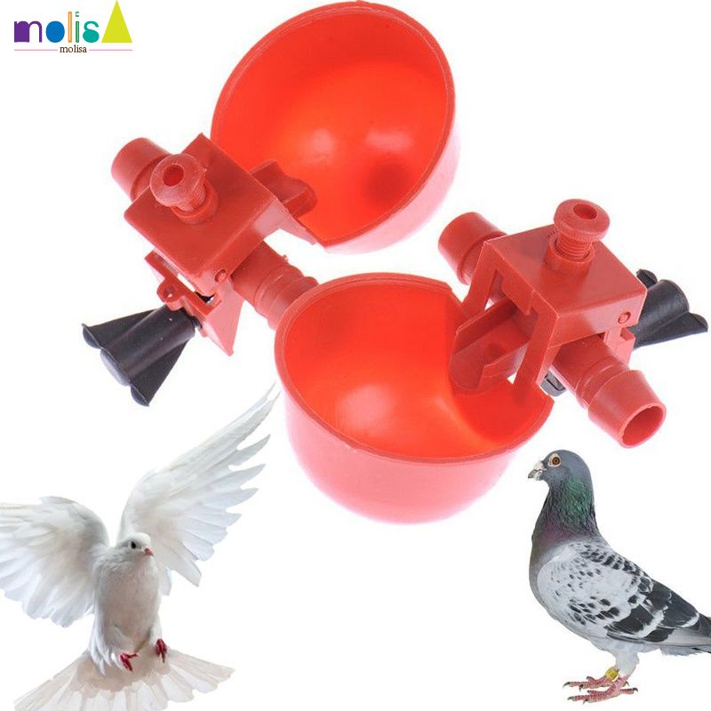 Sẵn Sàng Tự Động Chim Cút Nước Uống Chim Chuồng Gà Con Gia Cầm Uống Ăn Cốc Vườn Treo Trang Trại Gia Đình Dụng Cụ-Molisa
