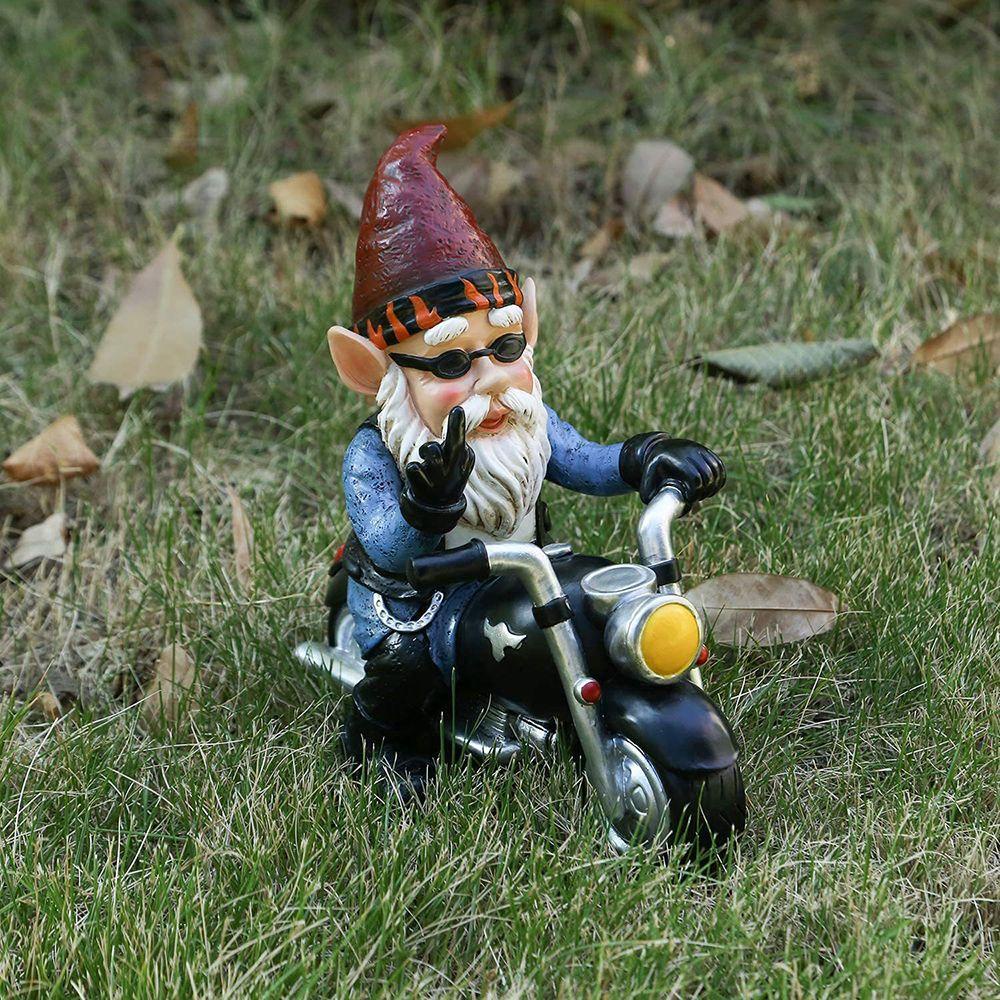 Mô Hình Gnome 1 Gnome Bằng Nhựa Resin Trang Trí Sân Vườn Ngoài Trời