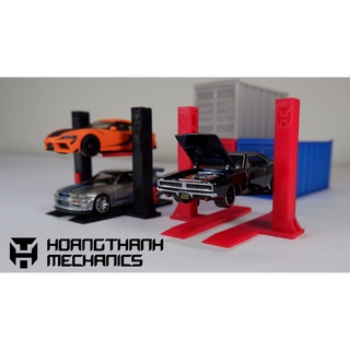 Cầu nâng xe mô hình Hotwheels Tomica Matchbox Minigt
