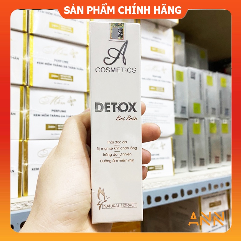 [Chính hãng] Combo Kem Face Pháp chữ A Cosmetics + Detox Bọt Biển Mỹ phẩm Phương Anh