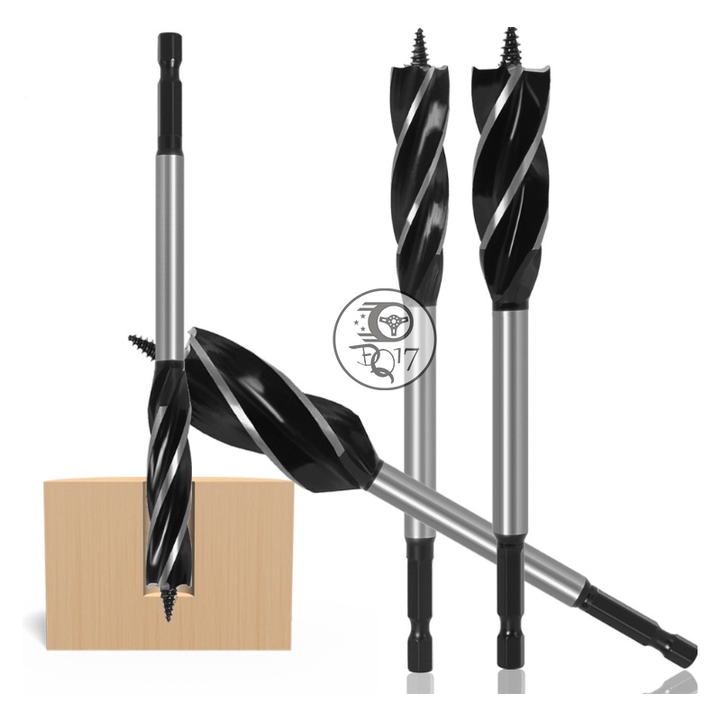 100% như hình hợp kim siêu bền bốn khe chuôi lục giác 6.35mm nhiều size 10 - 20 mm
