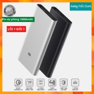 Pin dự phòng 10000mAh gen3 – 2 cổng sạc – Vỏ kim loại sang trọng