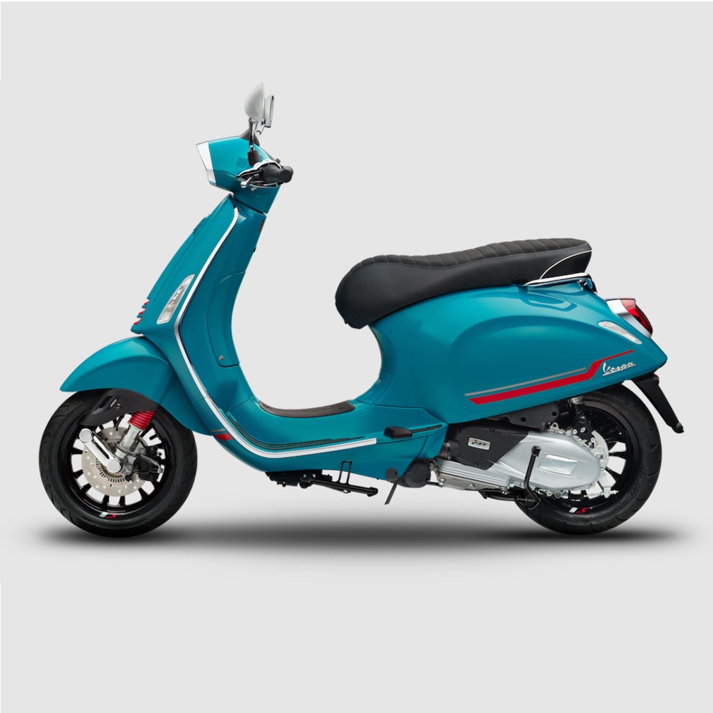 Xe Máy Vespa Sprint S 125 ABS Màu Xanh Audace