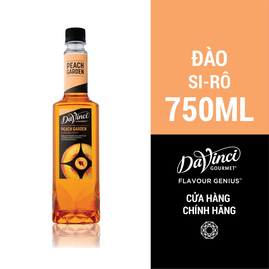 Siro Hương Đào Davinci / Peach Syrup 750ml
