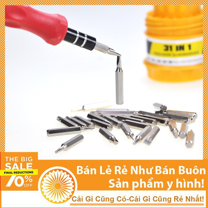 Bộ Tua Vít Đa Năng 31 Món Chuyên Dụng Tô Vít 2 Cạnh Tô Vít 4 Cạnh - NTHN  giảm giá 50% mua ngay