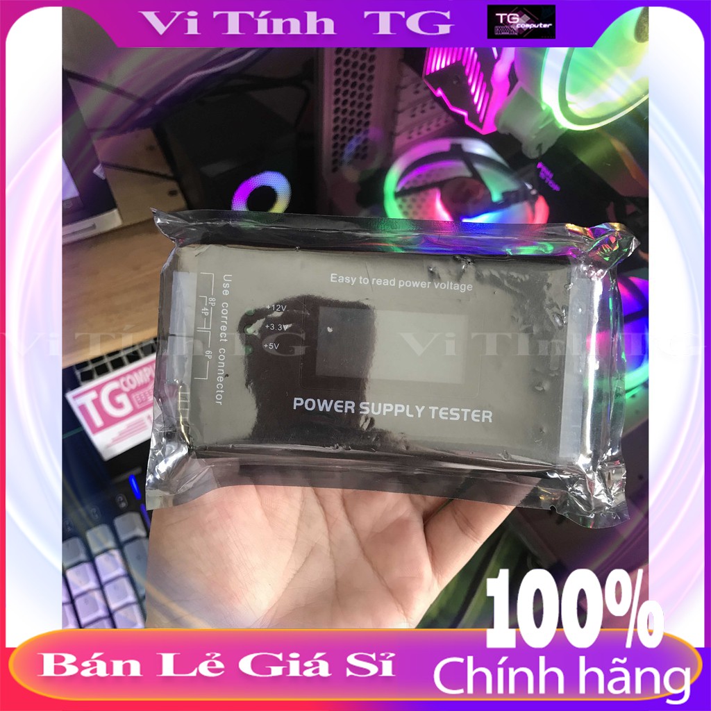 Bộ thử test nguồn máy tính (PSU) có màn hình led