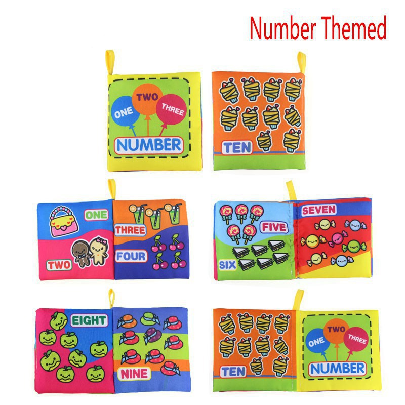 Sách vải cho bé từ 3m+