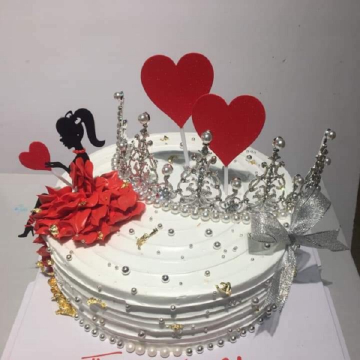 Vương Miện trang trí bánh kem[ CHỈ GIÁM GIÁ 1 NGÀY ] Trang trí bánh, phụ kiện trang trí bánh kem, đồ trang trí | BigBuy360 - bigbuy360.vn