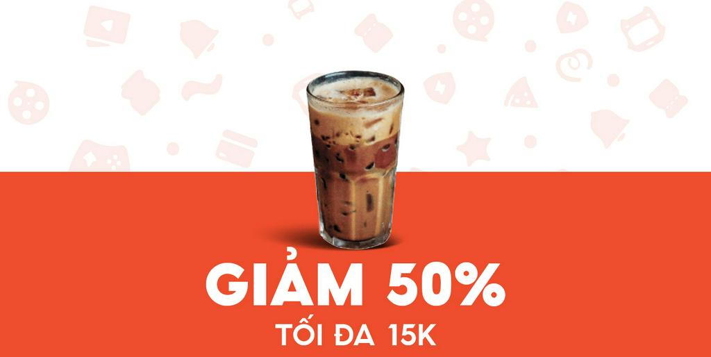 - Đen Đá - Giảm 15K cho Cafe Cộng Hòa
