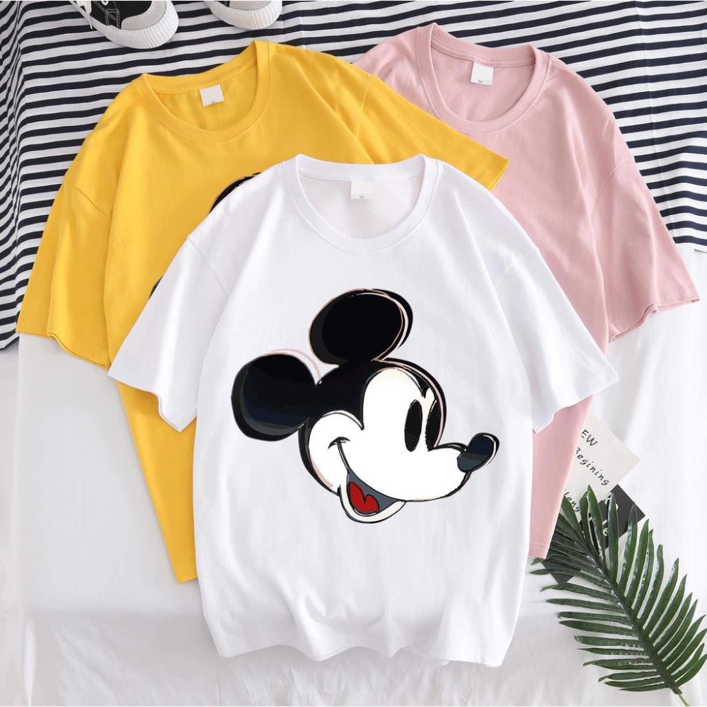 Áo phông thun tay lỡ form rộng Unisex Oversize - Từ 35-55kg ་ ‣