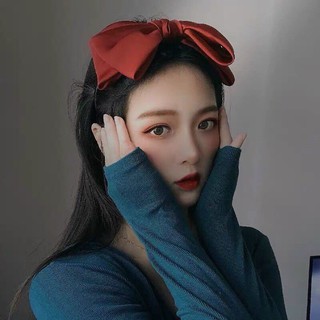 Bờm nơ bản to cao cấp