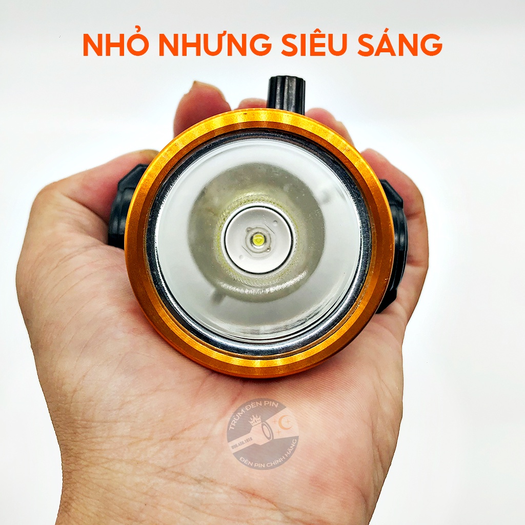 Đèn pin đội đầu siêu sáng 150W CXB 8813 LED chiếu xa chống nước ánh sáng Vàng và Trắng đèn đeo đầu soi ếch dã ngoại