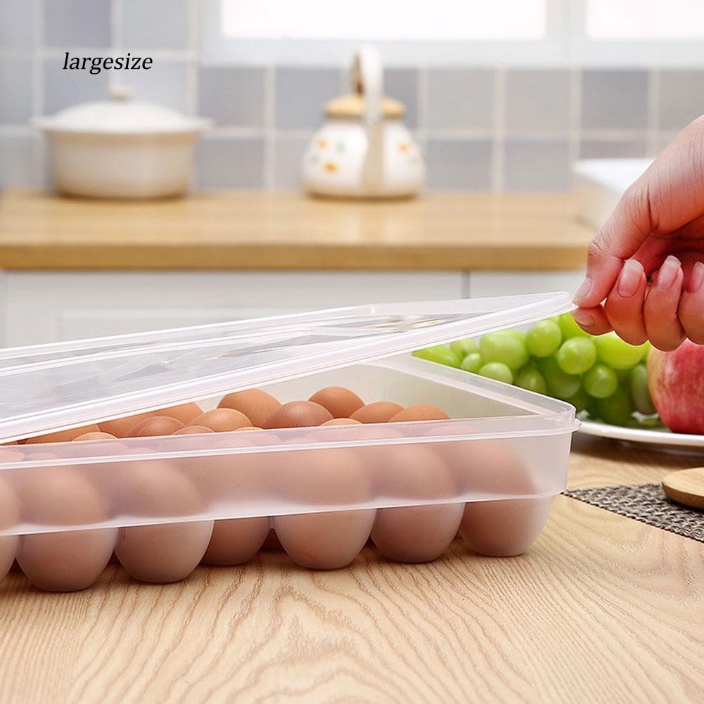 Hộp đựng bảo quản trứng gà đặt trong tủ lạnh tiện lợi