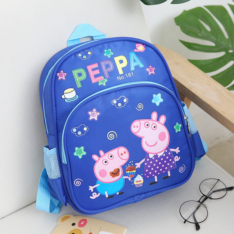 Balo Mẫu Giáo hình heo Peppa siêu cute, balo Cao Cấp cho bé gái và bé trai đi học, đi chơi