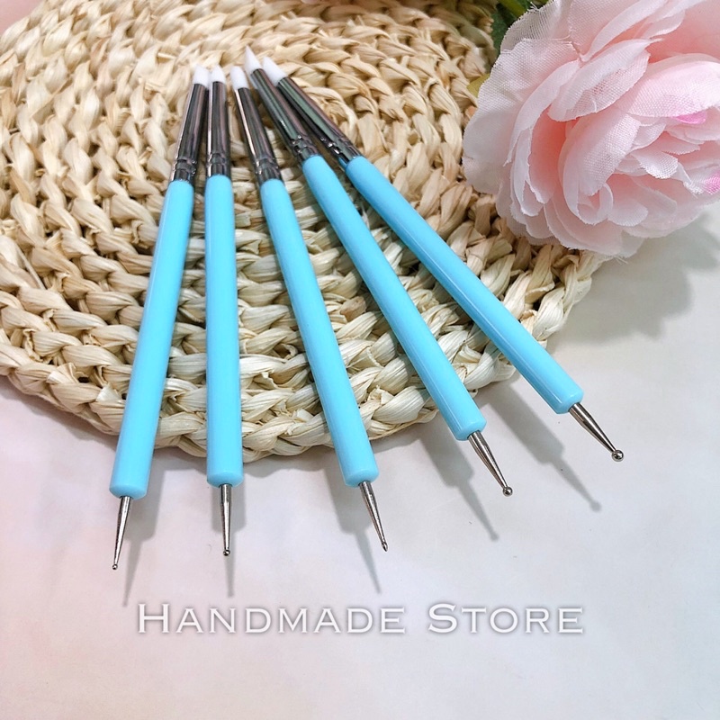Bộ mo + miết đất sét 5 chiếc