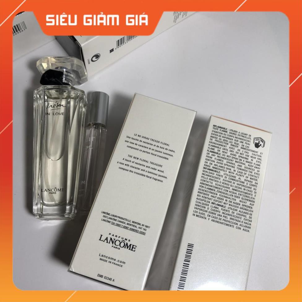 [NƯỚC HOA CAO CẤP] Nước Hoa Lancome Trésor In Love Eau de Parfum 75ML 20ML | BigBuy360 - bigbuy360.vn