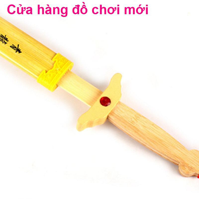 Thanh kiếm rồng xanh Trẻ em bằng gỗ đồ chơi