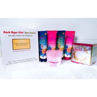 Combo tắm trắng và kem dưỡng body Bạch Ngọc Liên