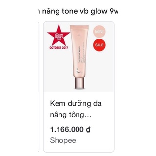Kem dưỡng trắng nâng tông 9wishes