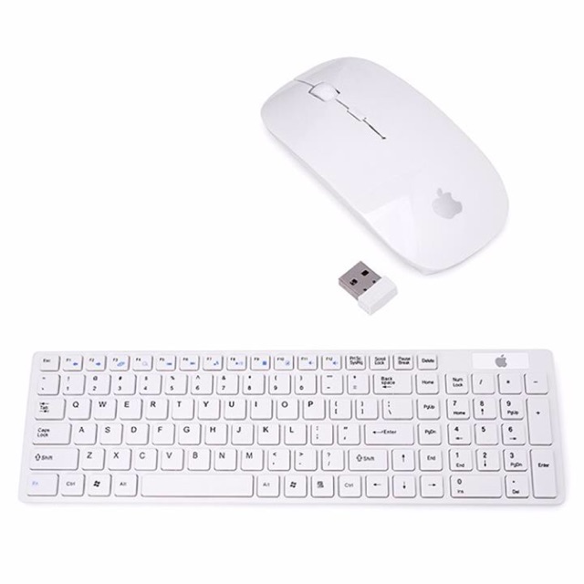 [SALE 10%] Combo bàn phím + chuột không dây, mouse + keyboard lớn